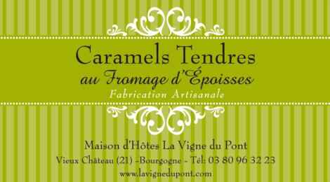 Caramels tendres au fromage d'Epoisses