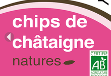 Chips de châtaignes Natures
