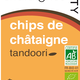 Chips de châtaigne Tandoori