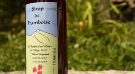 Sirop de framboise