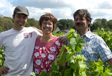 Benoît, Françoise et Bernard LANDRON, vignerons