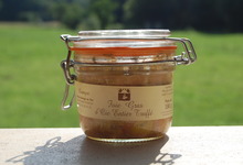 Foie gras d'oie entier truffé
