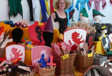 Foire médiévale à Châteaudun, foire aux laines