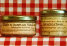 Rillettes de saumon aux noix de Saint-Jacques
