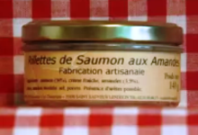 Rillettes de saumon aux amandes Maison SAINT-LO
