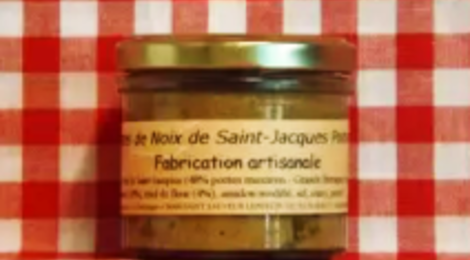 Rillettes de Noix de Saint-Jacques Pomme-Miel Maison SAINT-LO