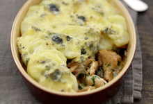 Bressiflette : la tartiflette au Bresse Bleu