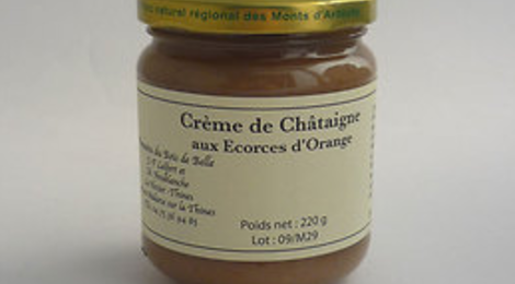 Crème de Châtaigne aux écorces d'orange