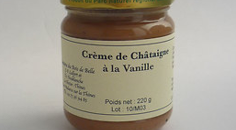 Crème de Châtaigne à la Vanille