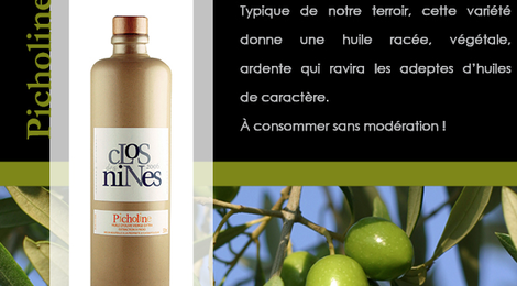 Huile d'olive picholine