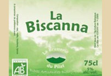 Bière au chanvre BIO - La Biscanna