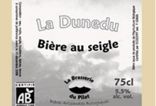 Bière BIO au seigle La Dunedu