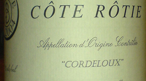 AOC Cote-Rotie Domaine Benetière Cordeloux