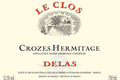 Delas Frères - Crozes-Hermitage Le Clos Sélection Parcellaire 2009