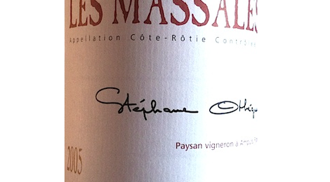 Domaine Stéphane Othéguy 	Cuvée : Les Massales