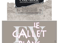  Côte rôtie, le Gallet Blanc 2011