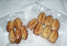 Viennoiserie : madeleines sans gluten vanillees