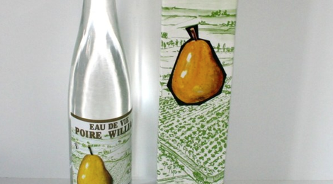 Coffret eau de vie de poire william 70cl
