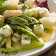 Fraîcheur d'asperge à la tomme de Savoie
