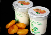 yaourts à l'abricot