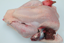 Poulet cou nu noir ou jaune