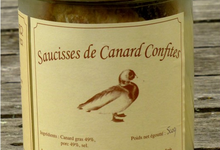 Saucisses de Canard Confites