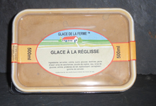 glace à la réglisse