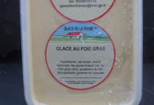 Crème glacée au foie gras