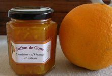 Confiture d'orange et safran de Goux