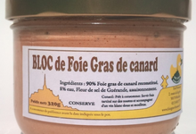 Bloc de foie gras de canard