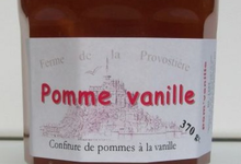  confiture de pommes à la vanille 