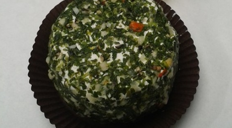 Le "Printanier", fromage de chèvre frais aux herbes