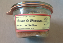 Terrine de Cabri au vin blanc