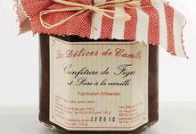 Figue et Poire à la vanille