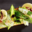 Carpaccio De Dorade Tout En Vert Et Fruite