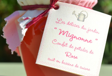 "Mignonne", confit de pétales de rose