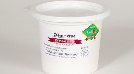 Crème crue