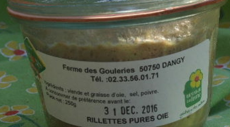  Rillettes pure oie