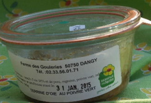  Terrine d'oie au poivre vert