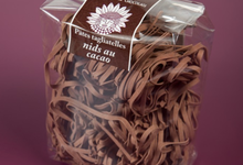 tagliatelles, nid au cacao
