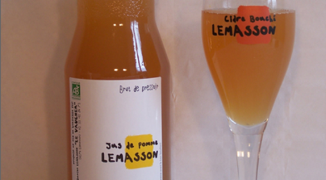 Jus de pomme bio Lemasson