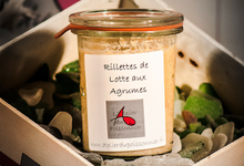 rillette de LOTTE AUX AGRUMES