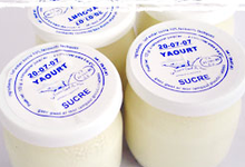 yaourts sucrés aromatisés