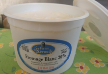 Fromage blanc, 20%MG au lait cru 