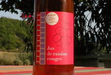 Le jus de raisins rouges Bio  