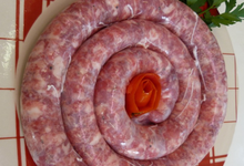  Saucisse veau-porc 500 gr environ