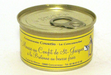 Mousse au Confit de St-Jacques 130 grammes