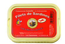     lot de 3 boites de filets de sardines au piment