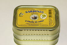 Sardines millésimées à l'huile de colza