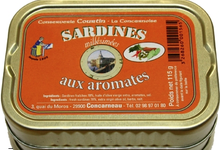 Sardines millésimées à l'huile d'Olive et aux Aromates